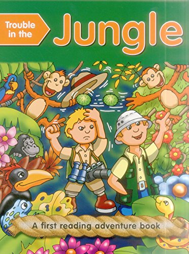 Beispielbild fr Trouble in the Jungle First Reading Adventure Book First Reading Books for 35 Year Olds zum Verkauf von PBShop.store US