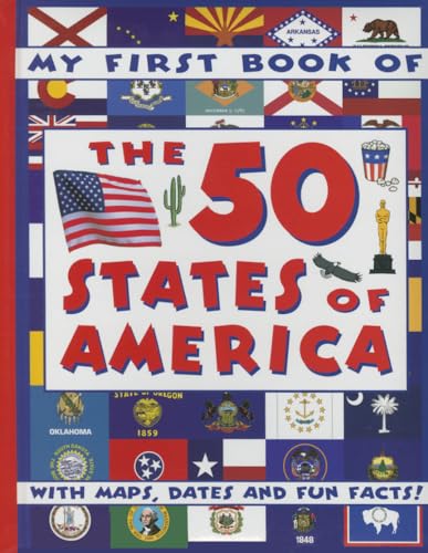 9781861476289: My First Book Of The 50 States Of America: With Maps, Dates and Fun Facts!