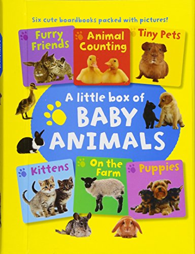 9781861476395: A Little Box of Baby Animals: Six Cute Boardbooks Packed With Pictures!