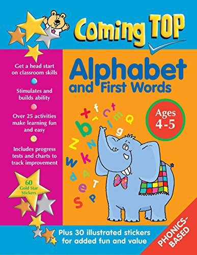 Beispielbild fr Coming Top Alphabet and First Words Ages 4-5 zum Verkauf von Blackwell's