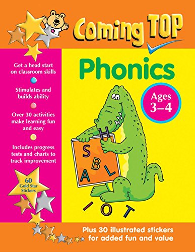 Beispielbild fr Coming Top: Phonics Ages 3-4: Get a Head Start on Classroom Skills - With Stickers! zum Verkauf von Buchpark