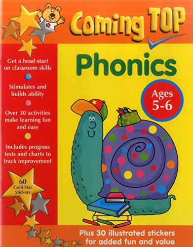9781861476838: Coming Top: Phonics Ages 5-6: Get A Head Start On Classroom Skills - With Stickers!