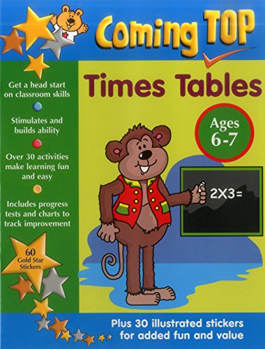 Imagen de archivo de Coming Top: Times Tables Ages 6-7 a la venta por Blackwell's