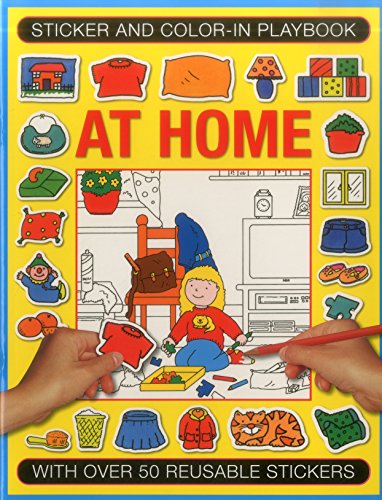 Beispielbild fr Sticker and Color-in Playbook: At Home zum Verkauf von Blackwell's