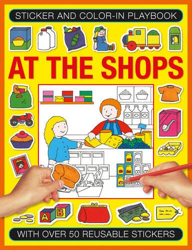 Beispielbild fr Sticker and Color-in Playbook: At the Shops zum Verkauf von Blackwell's