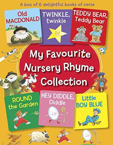 Beispielbild fr My Favourite Nursery Rhyme Collection: A Box of 6 Delightful Books of Verse zum Verkauf von WorldofBooks