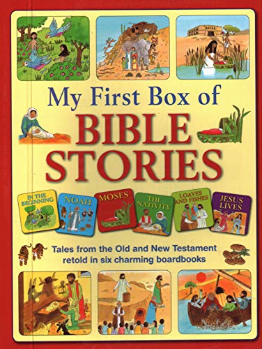 Beispielbild fr My First Box of Bible Stories: Tales from the Old and New Testament Retold in Six Charming Boardbooks zum Verkauf von WorldofBooks