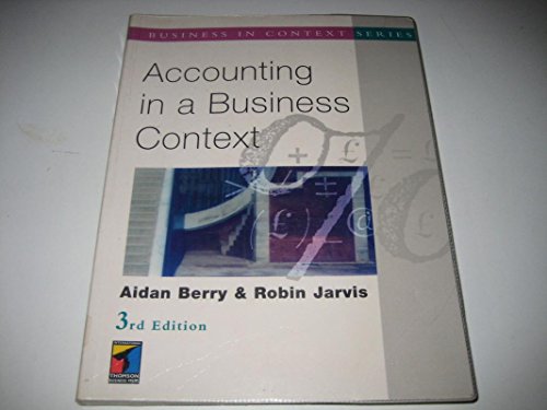 Accounting In A Business Context