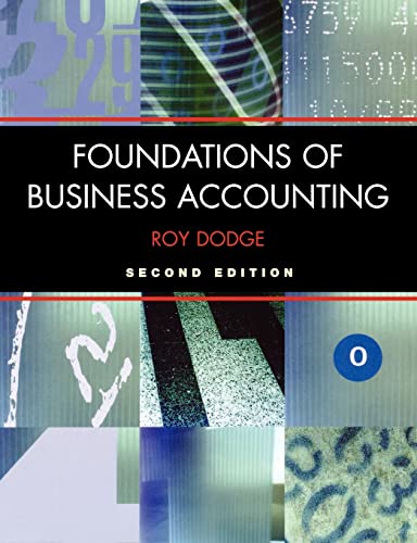 Stock image for Foundations of Business Accounting for sale by WorldofBooks