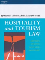 Beispielbild fr Hospitality and Tourism Law zum Verkauf von Bookmans