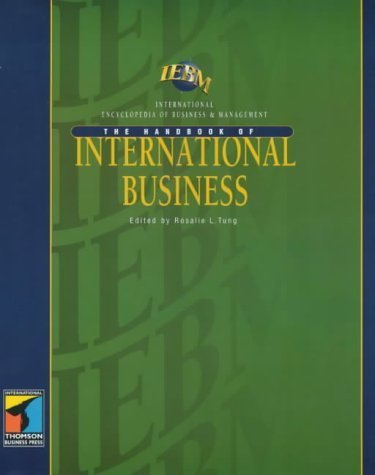 Stock image for The IEBM Handbook of International Business for sale by PAPER CAVALIER US