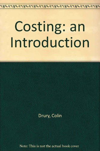 9781861522313: Costing: an Introduction