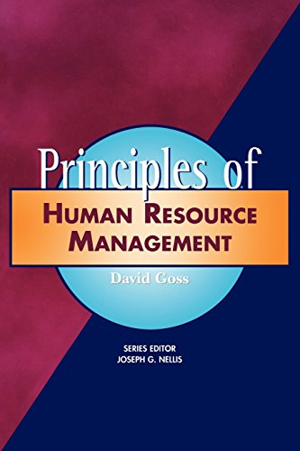 Stock image for Principles of Human Resource Management (Principles of Management) for sale by AwesomeBooks