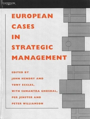 Stock image for European Cases in Strategic Management for sale by Mispah books