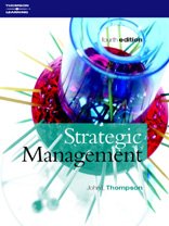 9781861525871: Strategic Management: Awareness and Change