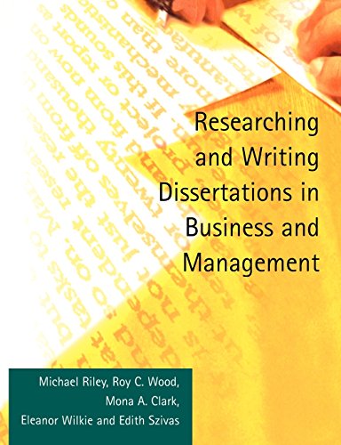 Beispielbild fr Researching and Writing Dissertations in Business and Management zum Verkauf von Reuseabook