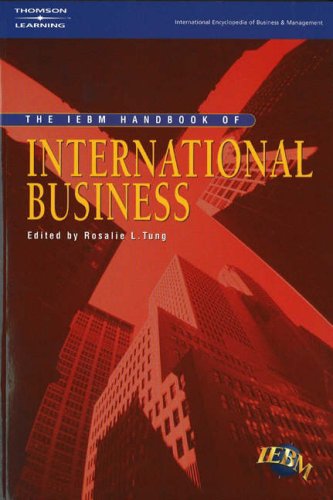 9781861526311: The IEBM Handbook of International Business (International encyclopedia of business & management)