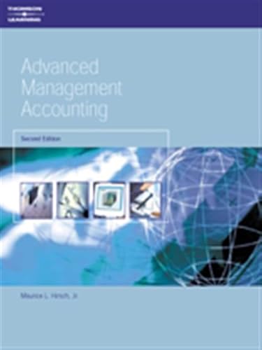 9781861526762: Advanced Management Accounting