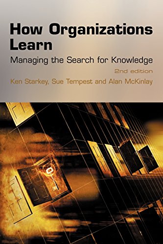 Imagen de archivo de How Organizations Learn : Managing the Search for Knowledge a la venta por Better World Books: West