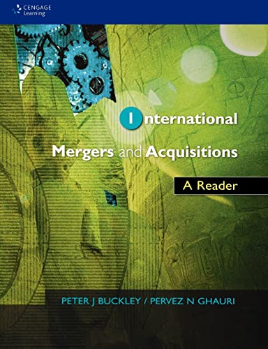 Beispielbild fr International Mergers and Acquisitions: A Reader zum Verkauf von Chiron Media