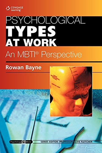 9781861529909: Psychological Types at Work: An MBTI Perspective: Psychology@Work Series