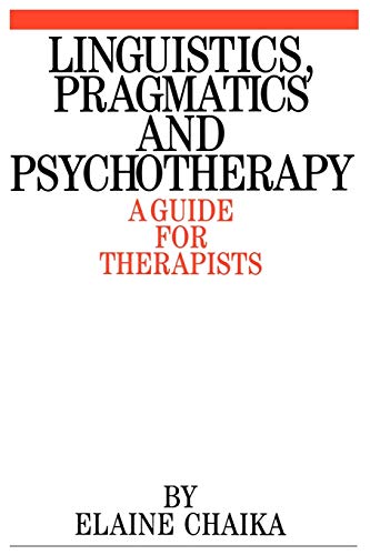 9781861560254: Linguistics, Pragmatics and Psychotherapists