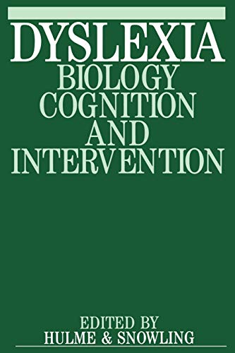 Stock image for Dyslexia: Biology, Cognition and Intervention (Exc Business And Economy (Whurr)) for sale by WorldofBooks