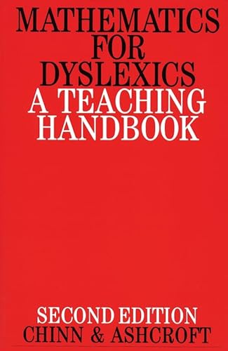Beispielbild fr Mathematics for Dyslexics: A Teaching Handbook zum Verkauf von SecondSale