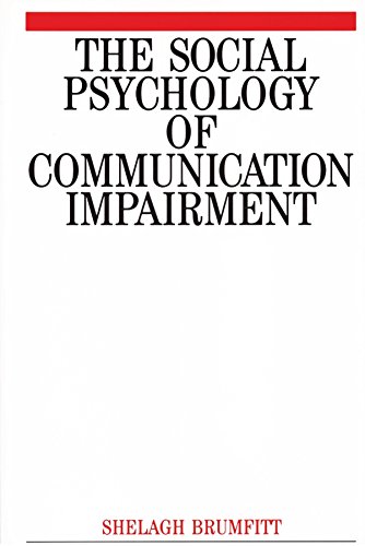 Beispielbild fr The Social Psychology of Communication Impairments zum Verkauf von Better World Books