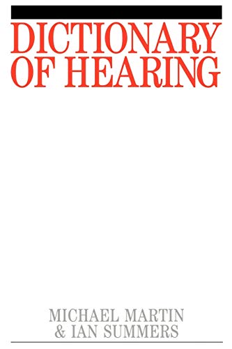 Beispielbild fr Dictionary of Hearing zum Verkauf von Peter Rhodes