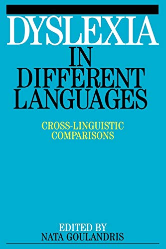 Imagen de archivo de Dyslexia in Different Languages a la venta por Blackwell's