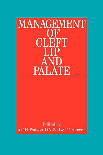 9781861561589: Management of Cleft Lip and Palate (Studies in Disorders of Communication)