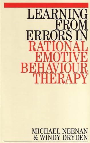 Stock image for Learning from Errors in Rational Emotive Behaviour Therapy for sale by Irish Booksellers