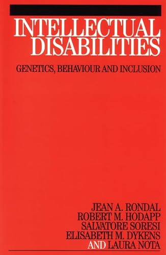 Imagen de archivo de Intellectual Disabilities: Genetics, Behavior and Inclusion a la venta por Anybook.com