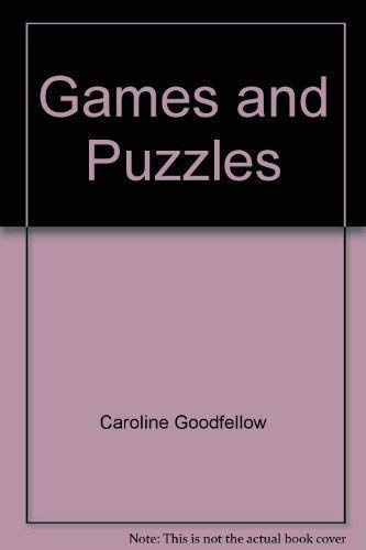 Imagen de archivo de GAMES AND PUZZLES a la venta por Riverow Bookshop