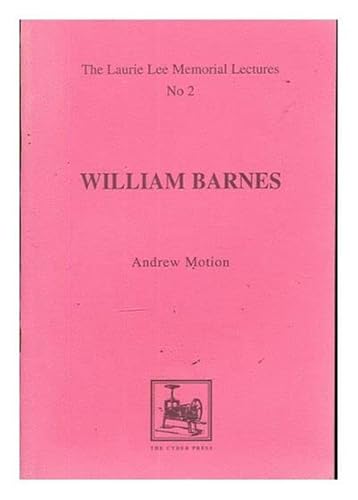 William Barnes (9781861741080) by MOTION, Andrew