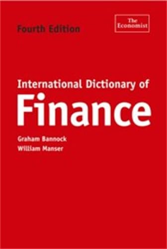 Beispielbild fr International Dictionary Of Finance zum Verkauf von AwesomeBooks