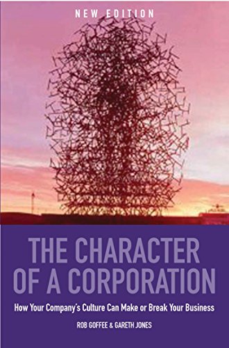 Beispielbild fr The Character Of A Corporation: How Your Company's Culture Can Make or Break Your Business zum Verkauf von Greener Books