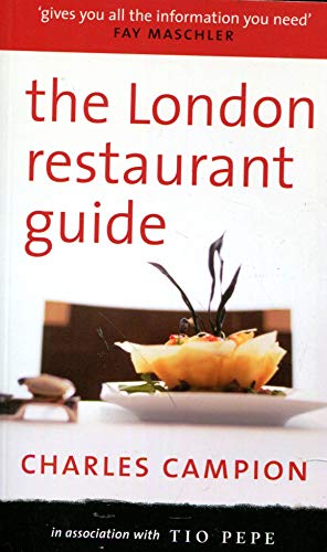 London Restaurant Guide (9781861979278) by Campion, Charles