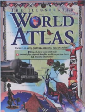 Stock image for The Illustrated World Atlas for sale by WorldofBooks