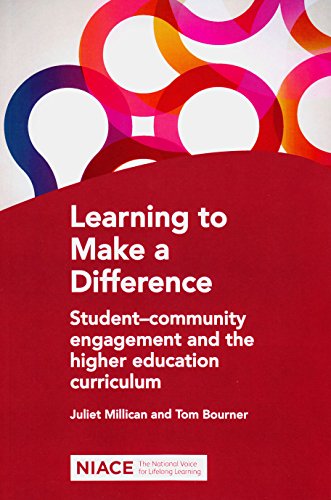 Stock image for Learning to Make a Difference: Student Community Engagement and the Higher Education Curriculum for sale by Orbiting Books