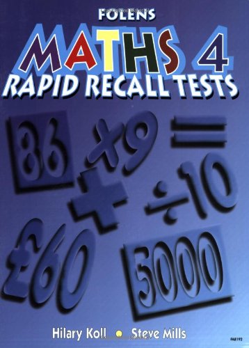 Stock image for Rapid Recall: Bk. 4 (Rapid Recall for Maths) for sale by WorldofBooks