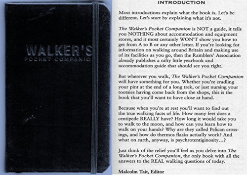Imagen de archivo de WALKER'S POCKET COMPANION (Pocket Companion) a la venta por WorldofBooks