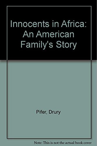9781862071346: Innocents in Africa: An American Family's Story
