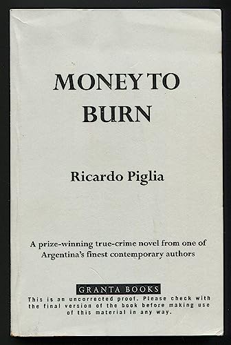 Imagen de archivo de Money to Burn a la venta por ThriftBooks-Dallas