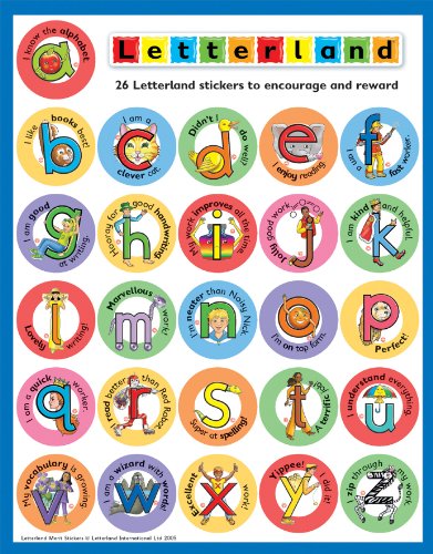 Letterland Merit Stickers (9781862093003) by Wendon, Lyn