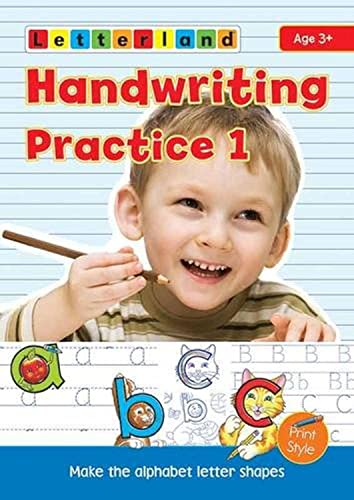 Beispielbild fr Handwriting Practice (My First Alphabet Handwriting): 1 (Handwriting Practice: My Alphabet Handwriting Book) zum Verkauf von WorldofBooks