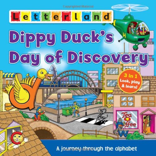 Beispielbild fr Dippy Duck's Day of Discovery: A Journey Through the Alphabet zum Verkauf von WorldofBooks