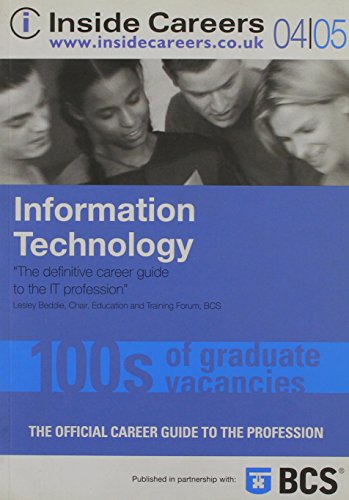 Imagen de archivo de The Inside Careers Guide to Information Technology a la venta por Phatpocket Limited