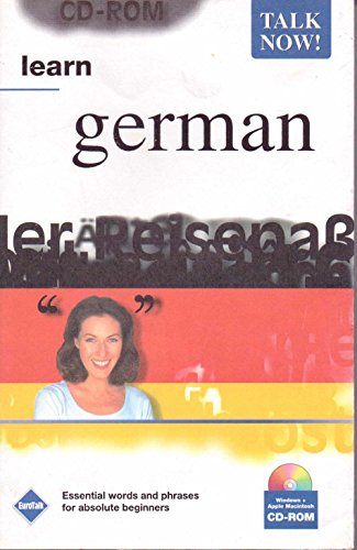Imagen de archivo de Talk Now! Learn German: Essential Words and Phrases for Absolute Beginners a la venta por WorldofBooks